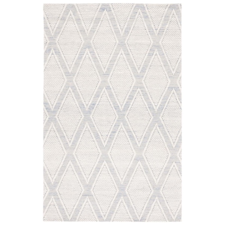 Safavieh 5 x 8 ft. Marbella Contemporary Hand Woven Rectangle Rug Navy & Ivory MRB326N-5